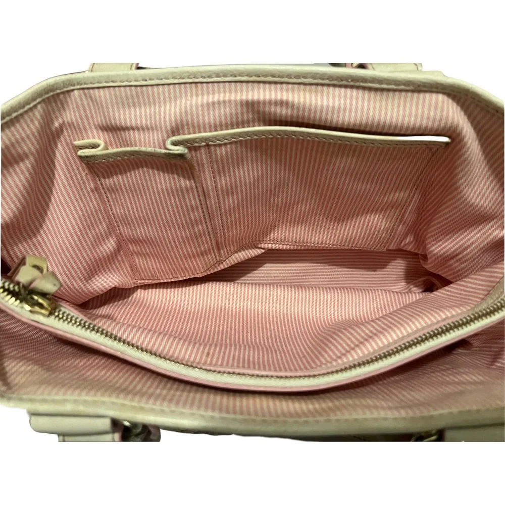 Authentic Celine Light Pink Canvas Bag - Picture 3 of 5